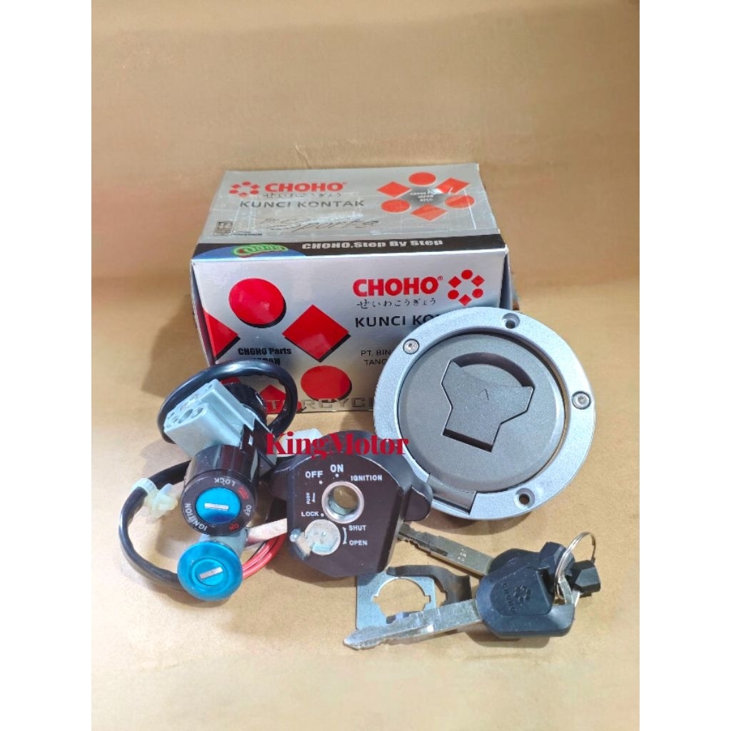 KUNCI KONTAK SET + TUTUP TANGKI CHOHO K45-N40 CB150R LED 2016-2018 CBR 150 CB150 R CB KUALITAS SUPER