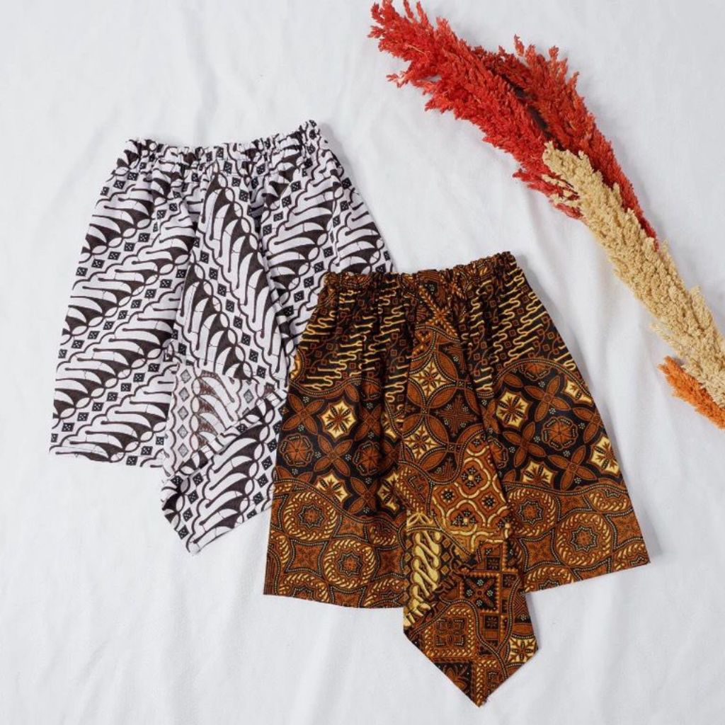 ROK BATIK ANAK PENDEK/ ROK KEBAYA ANAK