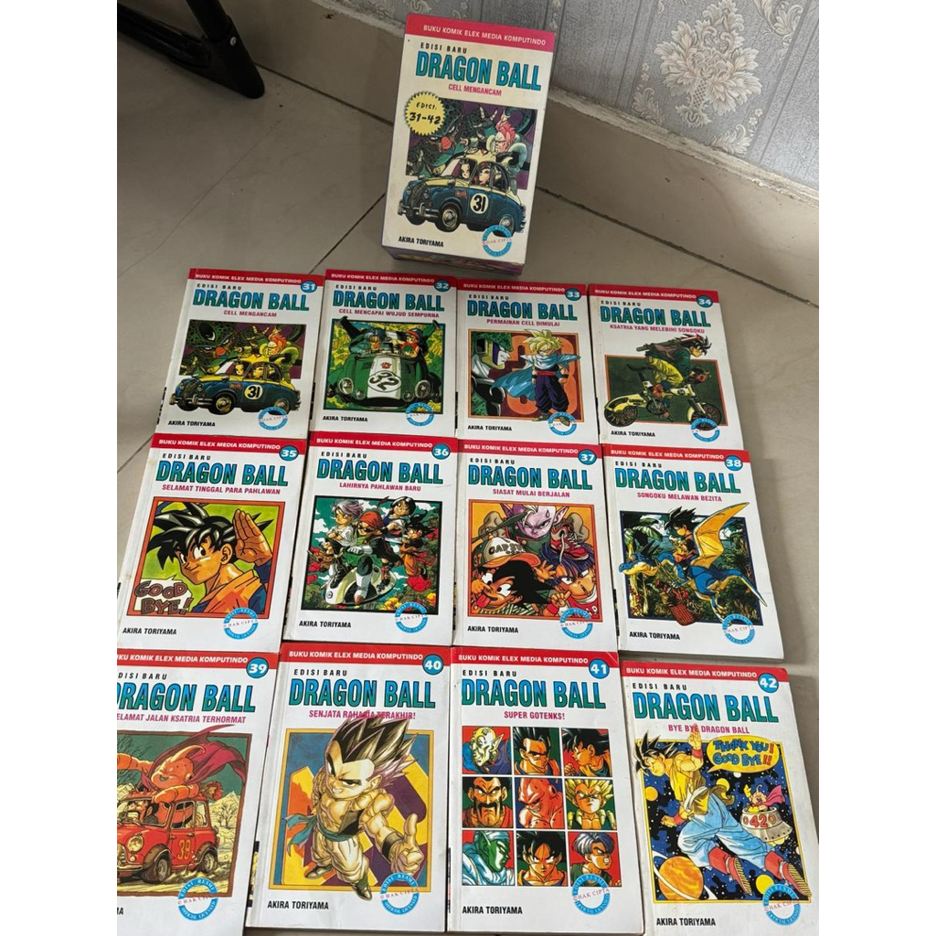 KOMIK SET DRAGON BALL 2 BOX