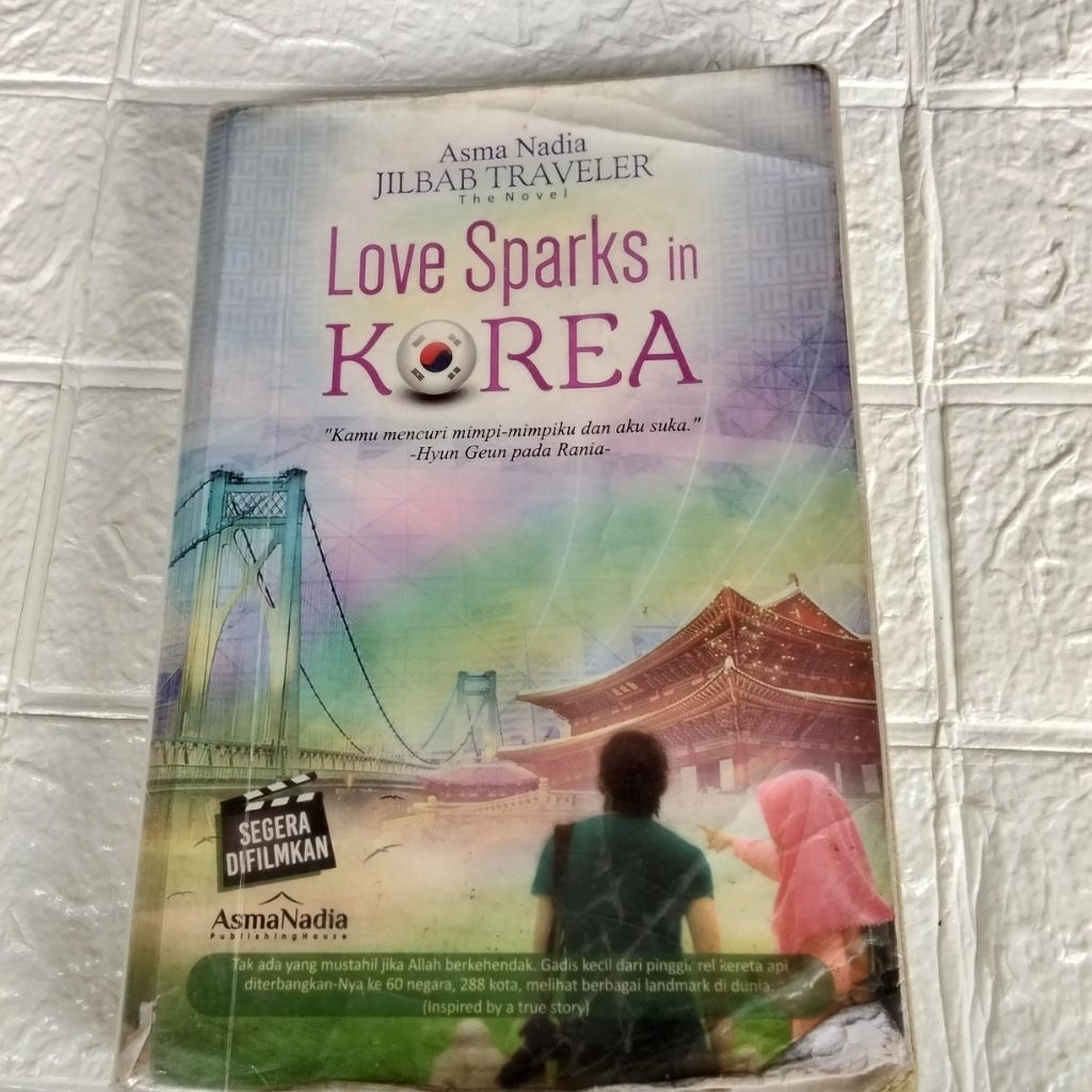 [BUKU BEKAS ORIGINAL] NOVEL LOVE SPARKS IN KOREA