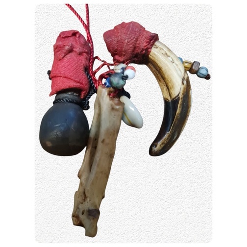 Kalung Kuno Etnil Dayak Primitif Bahan Istimewa Langka - Ep.5E