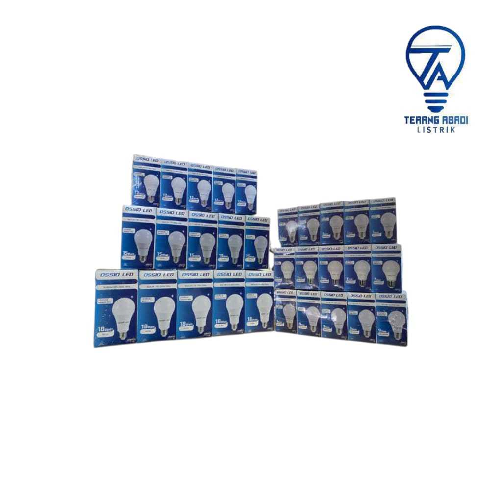 lampu led ossio /pak @10pcs