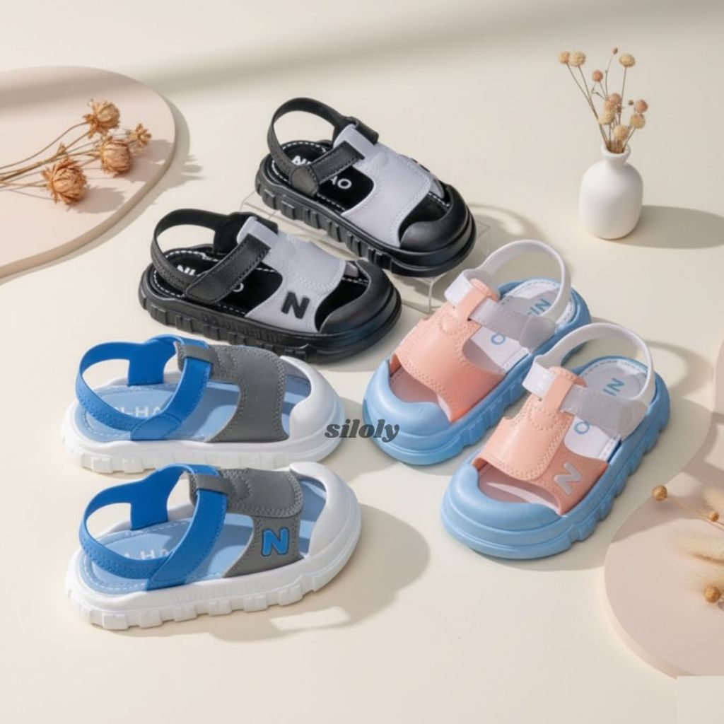 SILOLY - NERDY Sandal Gunung Anak Laki Laki Perempuan  SNEAKERS PREMIUM
