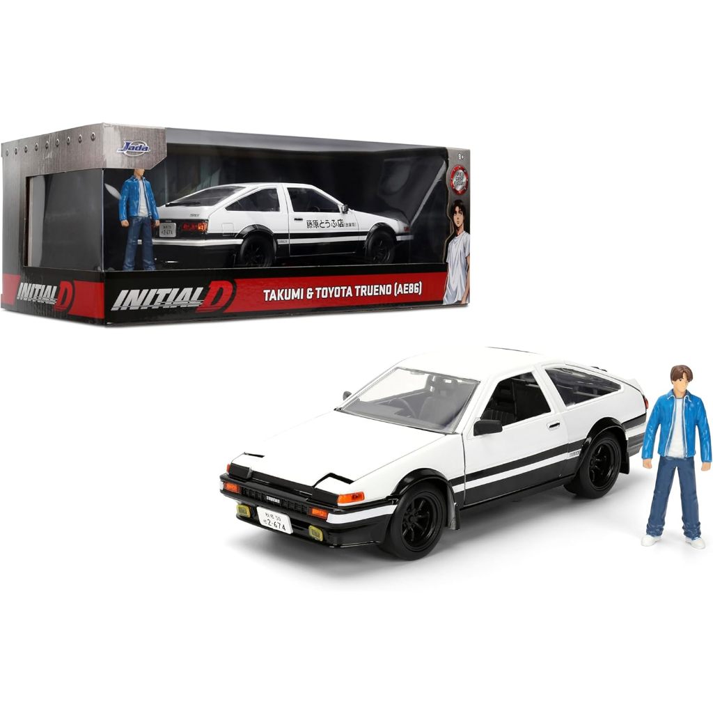 Jada Trueno Initial D 1/64 Toyota AE86 Wataru Akiyama