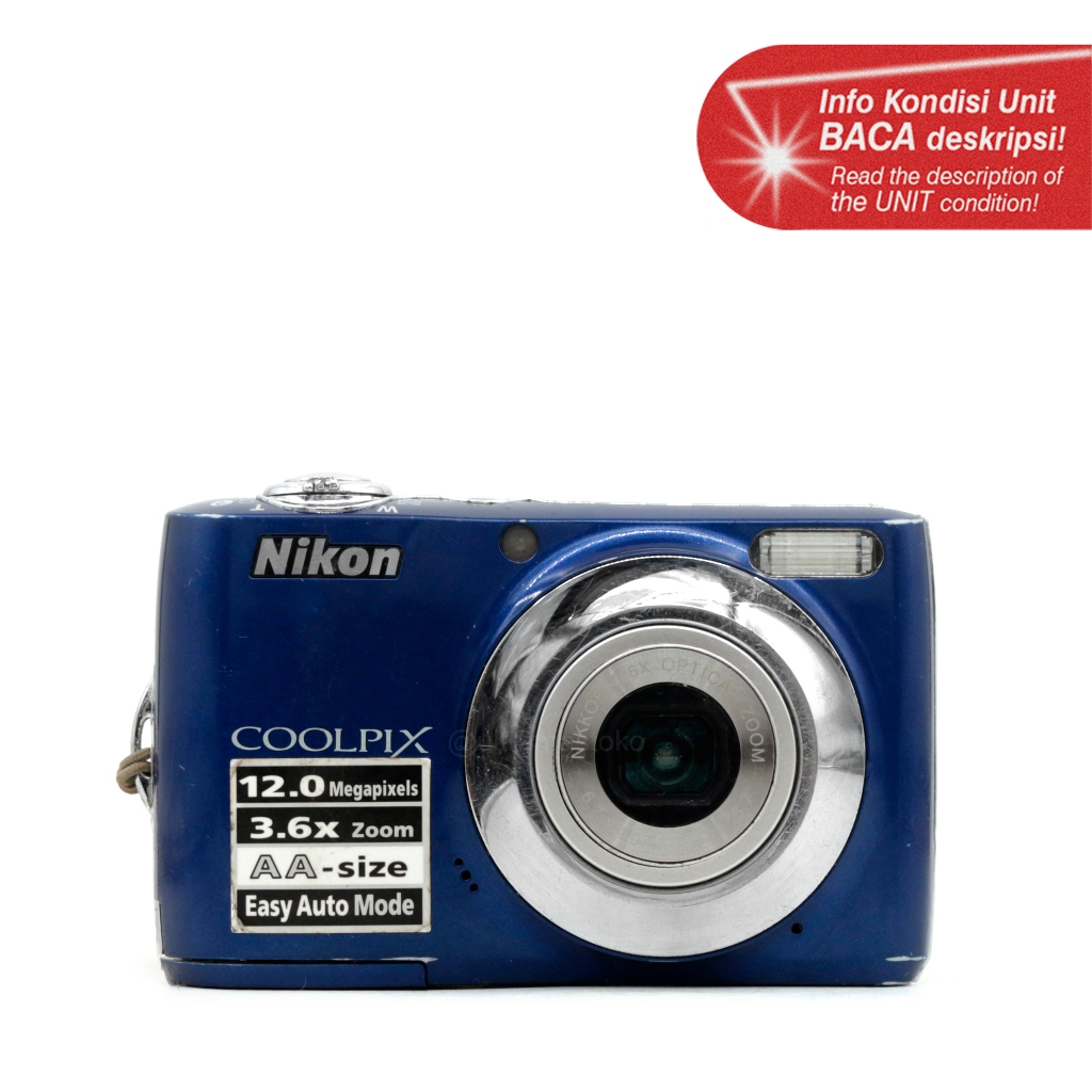 Kamera Pocket Nikon COOPLIX L22 (Biru) - Digicam