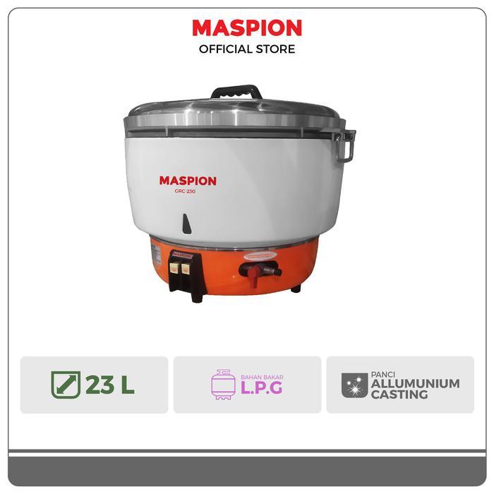 MASPION GAS COOKER / GAS RICE COOKER GRC-230 KAPASITAS JUMBO 23 LITER