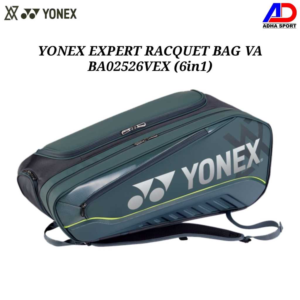 Limited Edition New Tas Badminton Yonex Expert Racquet Bag VA BA02526VEX / BA 02526 VEX 6in1 Steel G