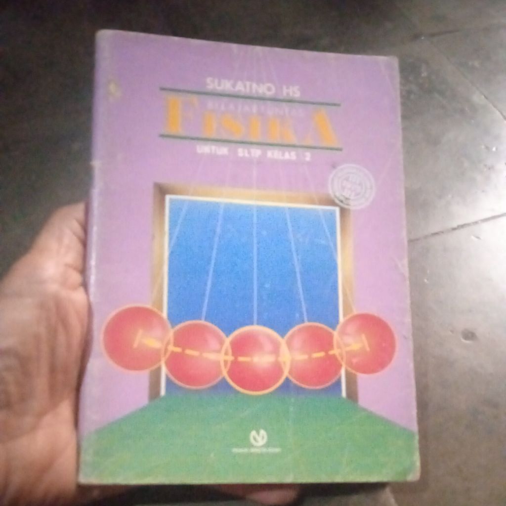 buku Belajar Tuntas Fisika untuk SLTP kelas 2, buku original jadul