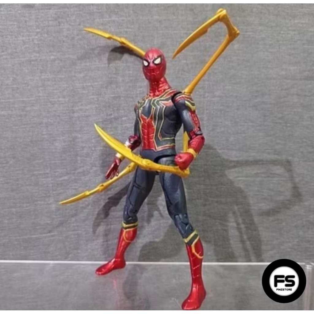 Mainan Action Figure Iron Spider-Man Avengers Infinity War