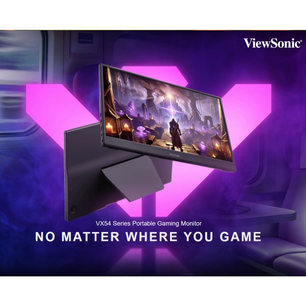 Monitor LED ViewSonic VX1754 17" 144Hz 144 hz Speaker Portable  Gaming Monitor