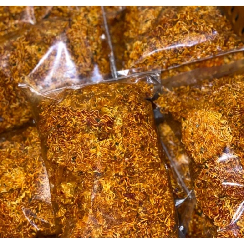 Mie Kering Jadul Pedas Daun Jeruk