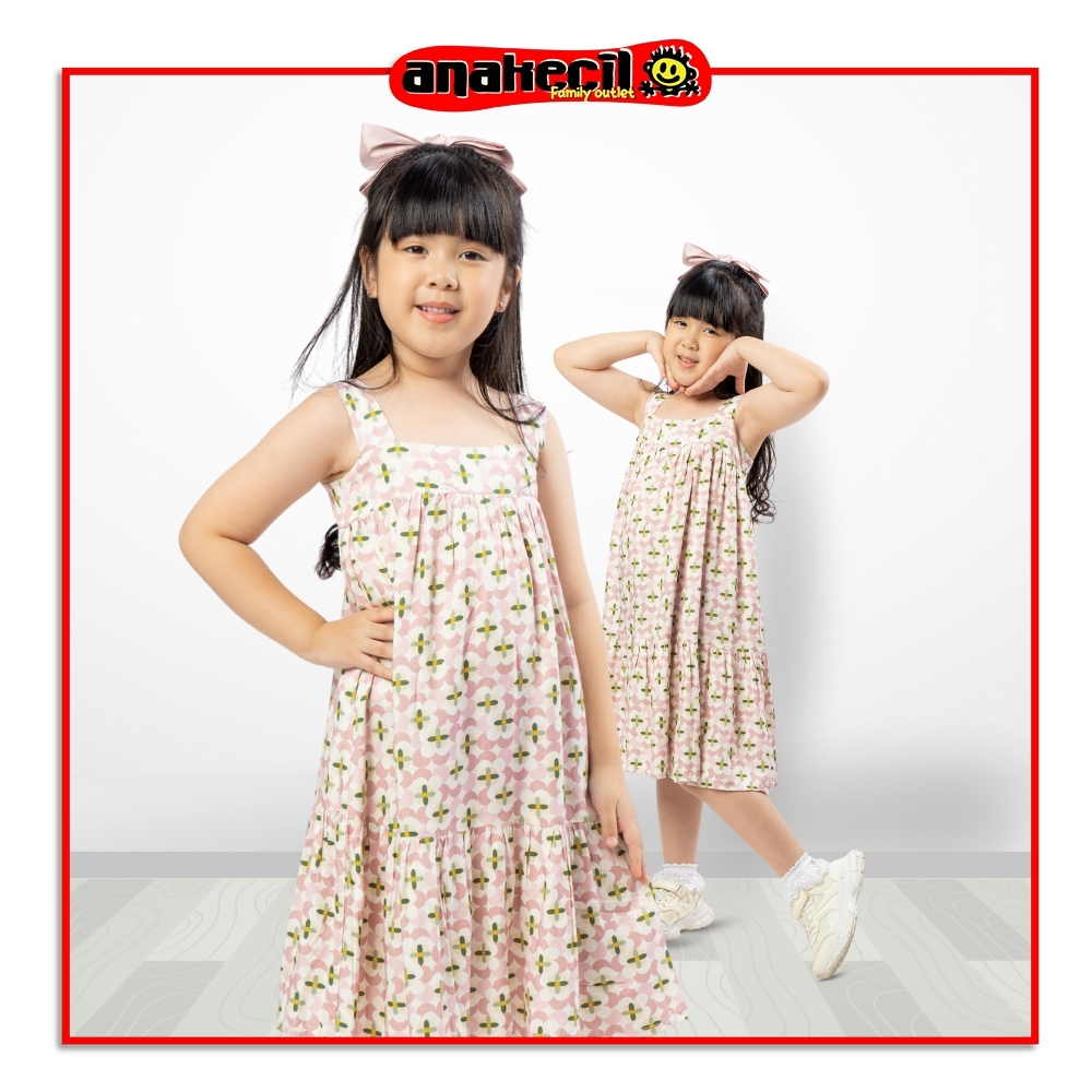 Anakecil Madison Mae Dress Anak Perempuan Quince Midi Dress Stali Saka Series