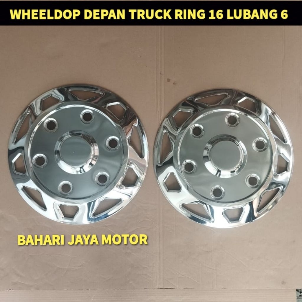 WHEELDOP DEPAN TRUCK RING 16 CANTER LUBANG 6