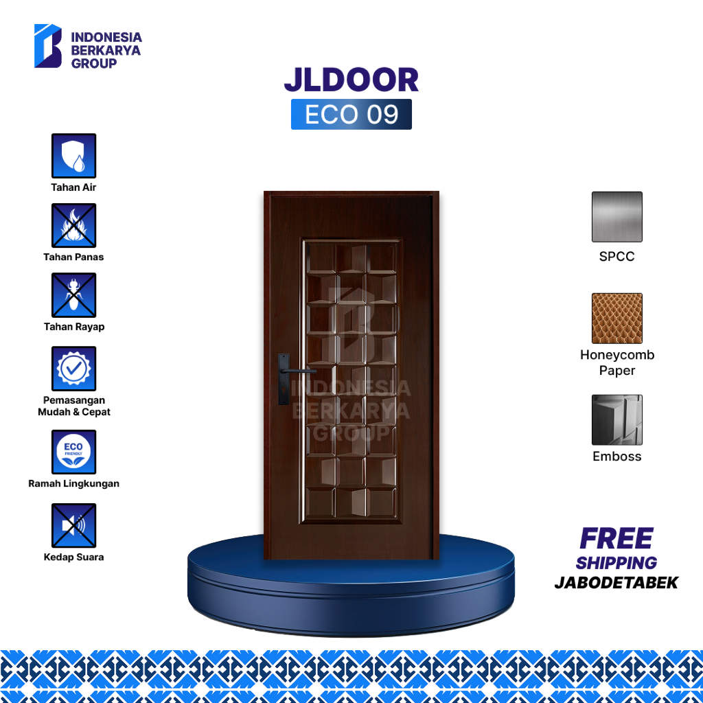 Pintu Baja JL DOOR ALESSA ECO 09