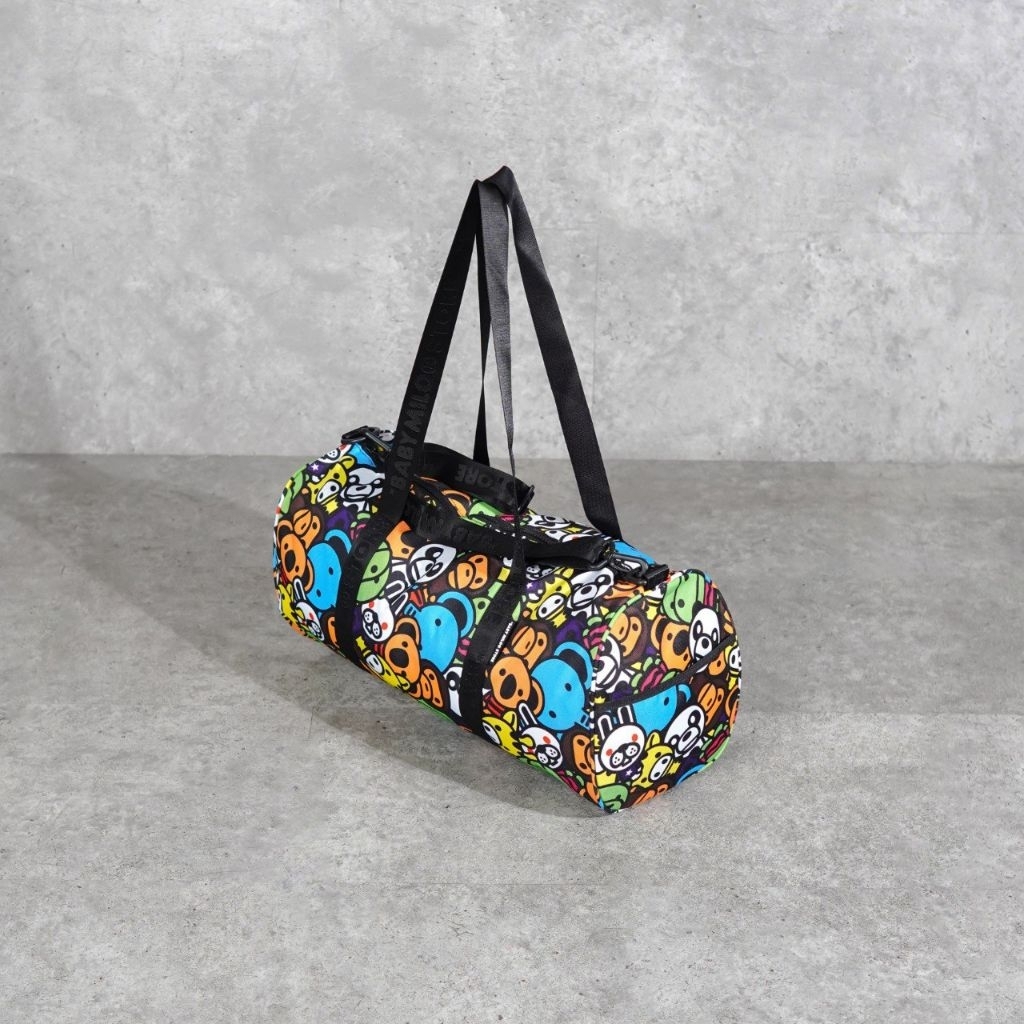 BAPE A Bathing Ape X Baby Milo Duffle Bag in Mulitcolor