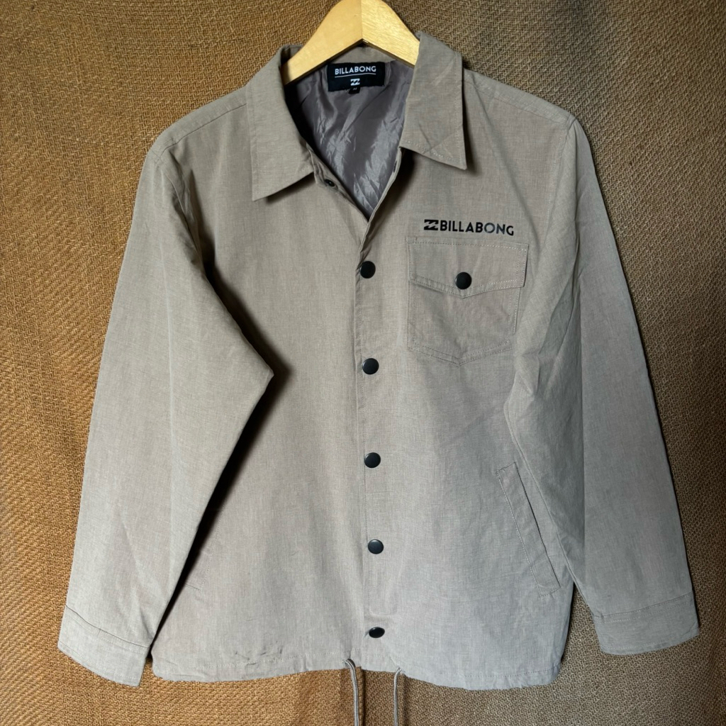 Billabong Buttoned Coach Jacket Man