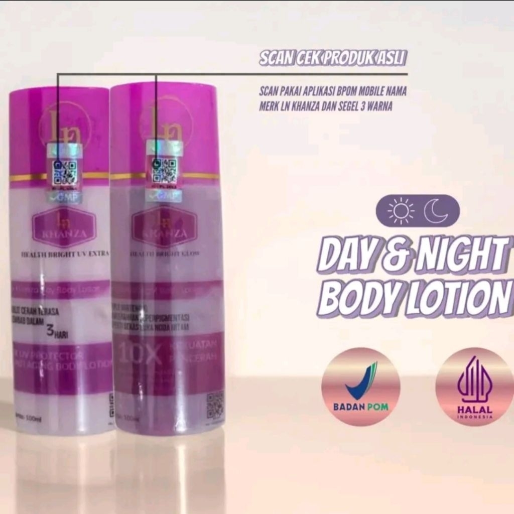 HB kelupas dosting LN isi 2 bpom body lotion plaginum kelupas