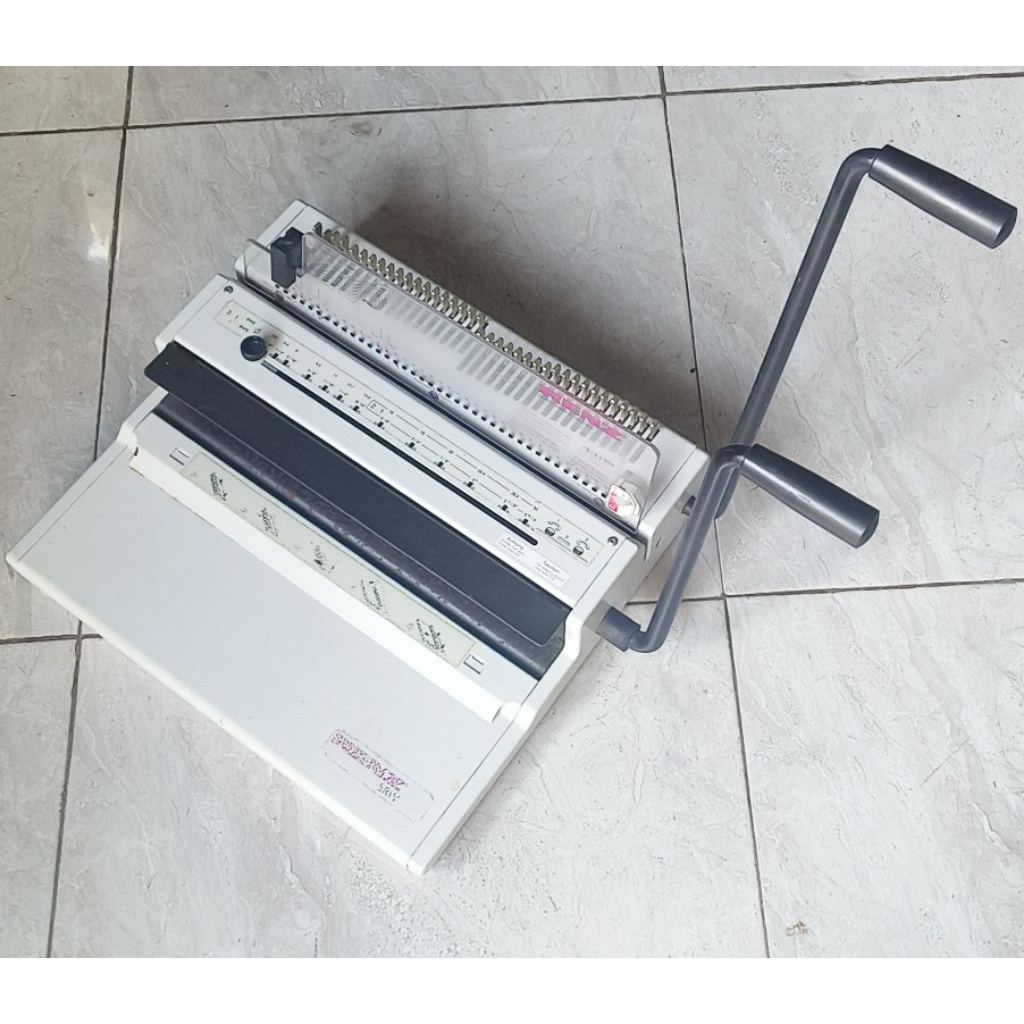 mesin jilid spiral kawat