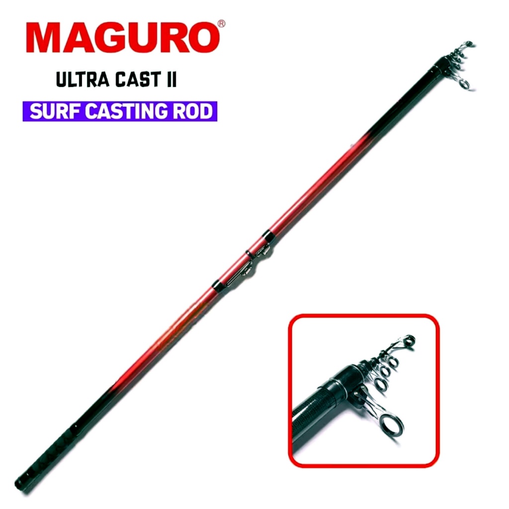 JORAN MAGURO ULTRACAST II TELESCOPIC - SURF ROD, JORAN PASIRAN 300 360 390 dan 420