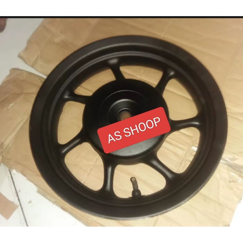 velg pelk belakang Honda Scoopy ring 12 old original copotan.