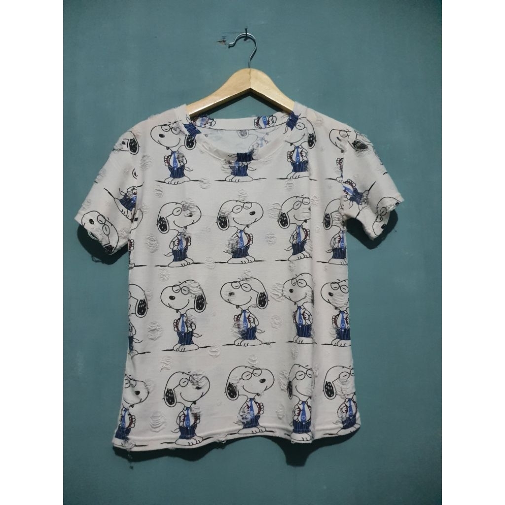 Preloved Kaos Snoopy