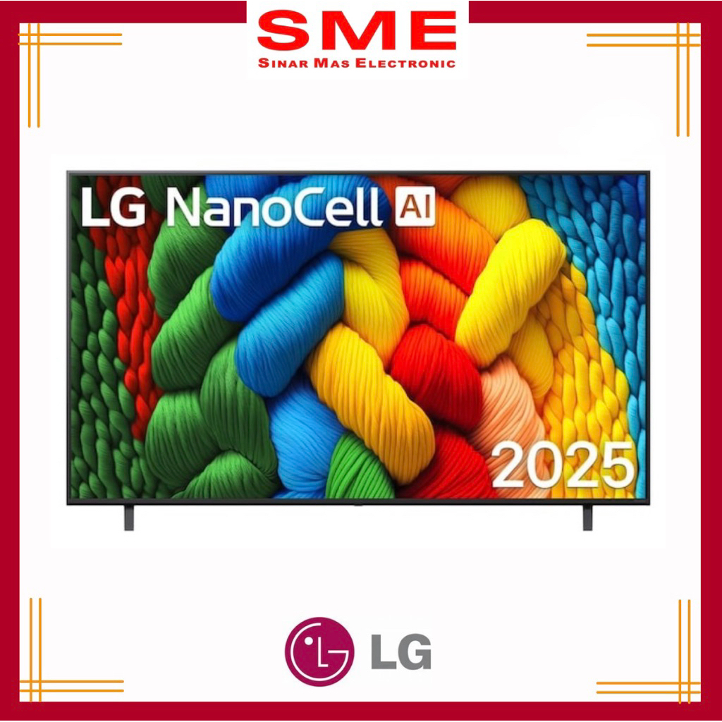LED LG NANOCELL 75” SMART TV - 75NANO80ASA