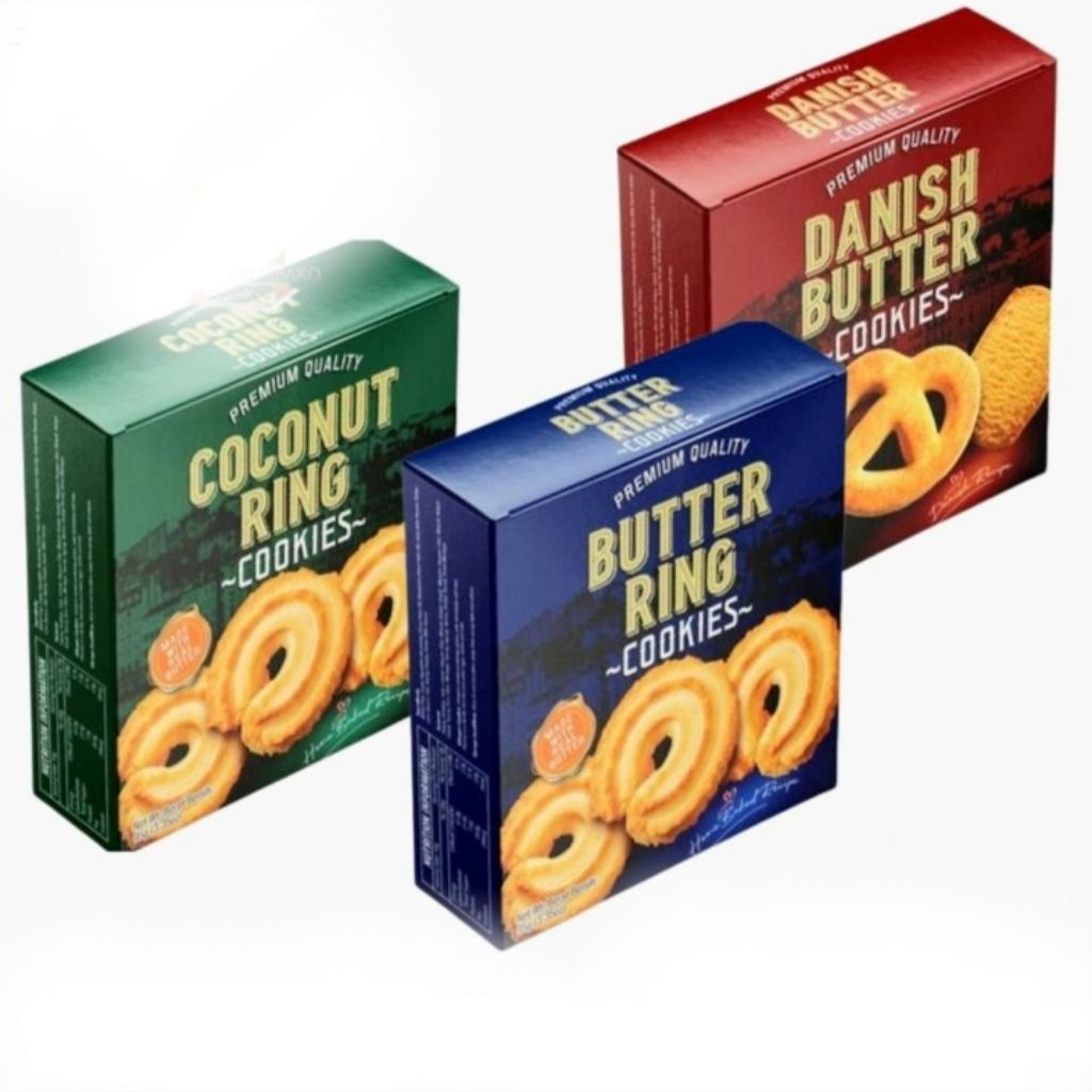 EVER D'Cookies Ever Delicious Cookies Butter Ring 95 Gram