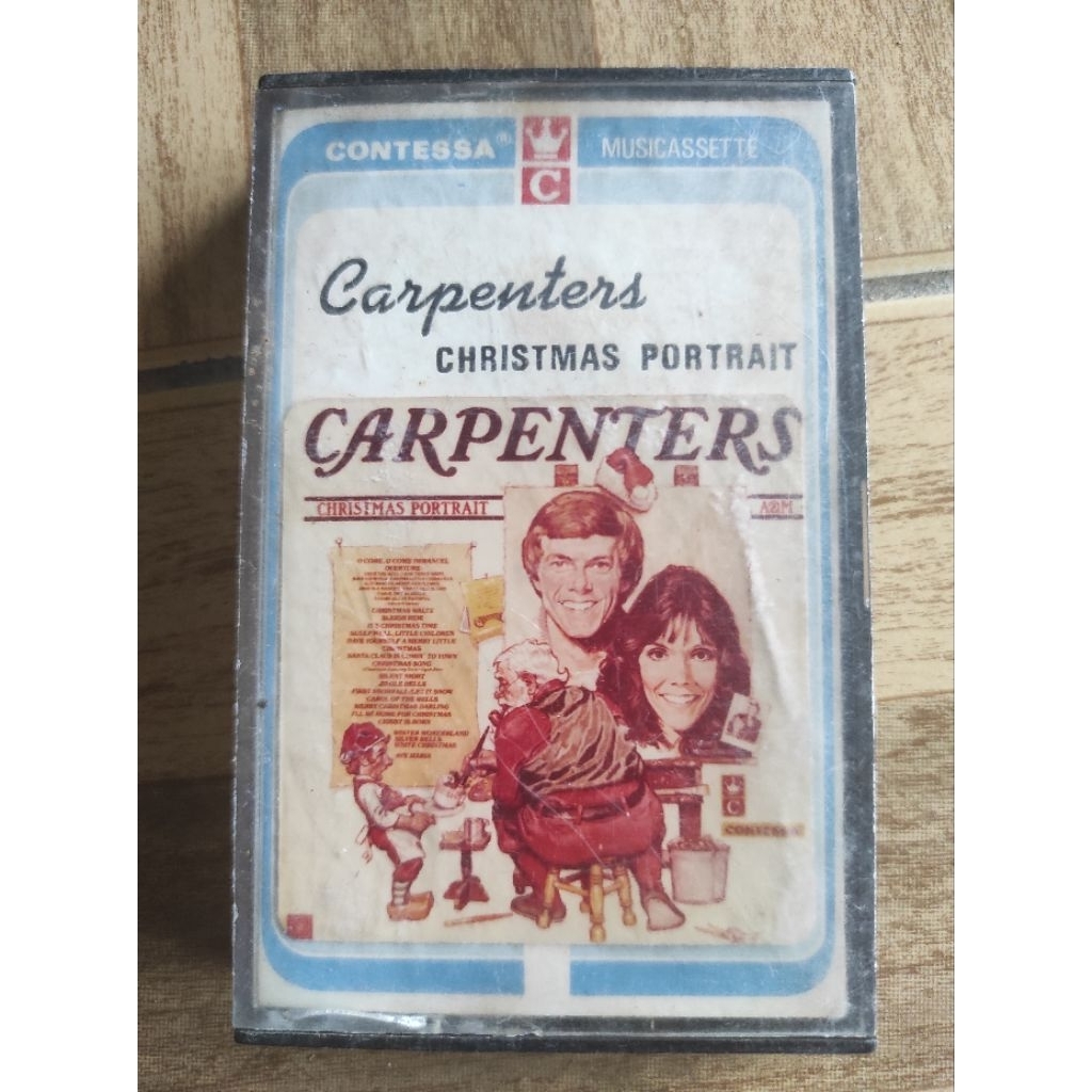 kaset pita CARPENTERS "christmas portrait"