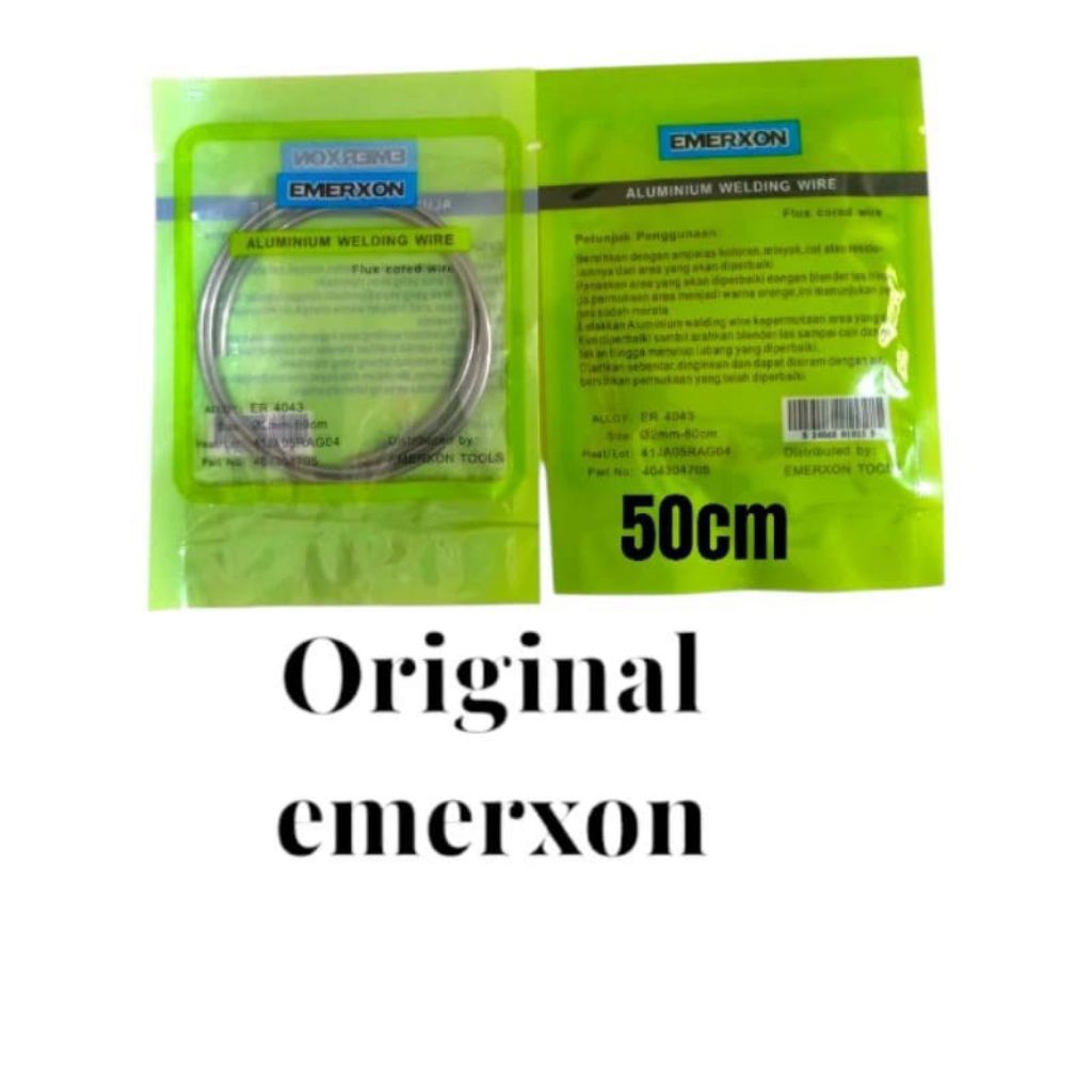 kawat las aluminium emerxon alu platinum emerxon kawat las evap kulkas