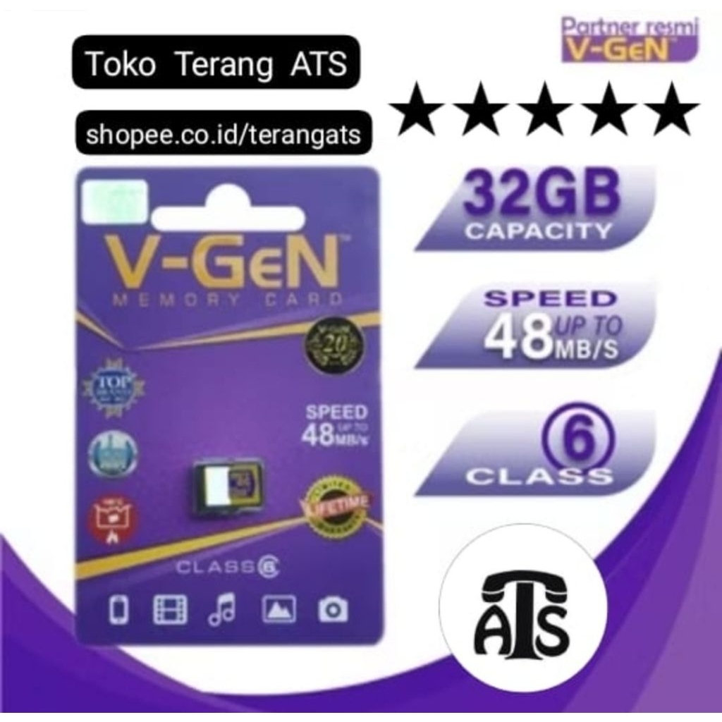 V-GEN Microsd 32 Gb Class 6 Ori V-GEN Microsd 32 Gb Class 6 Ori V-GEN Microsd 32 Gb Class 6 Ori V-GE