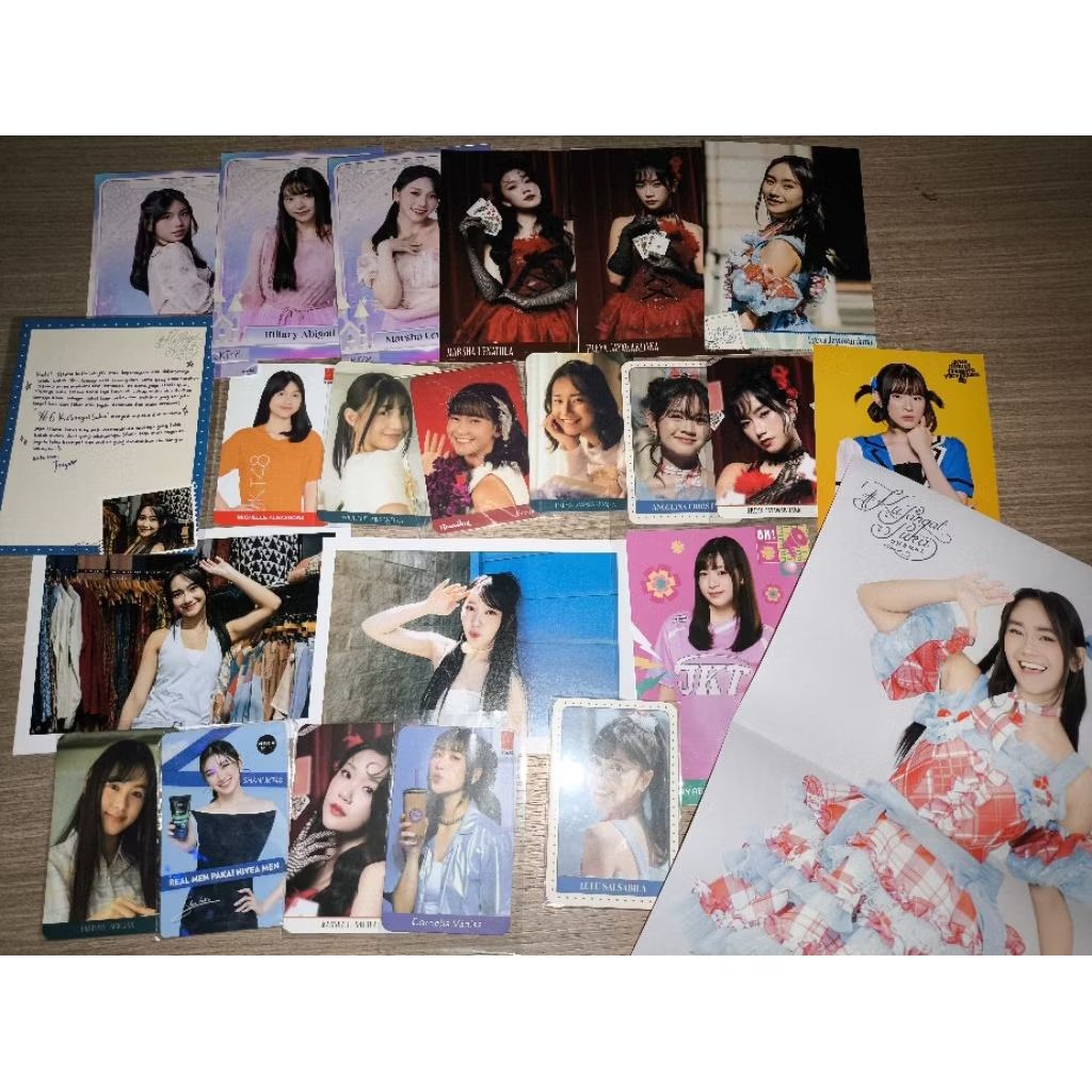 (HARGA MURAH ) Habisin Stok PP PC & POSTCARD Freya Michie Lily Marsha JKT48