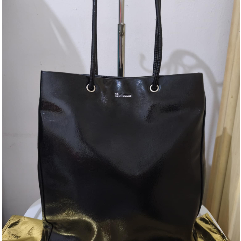 TAS TOTE BELLEZA ORIGINAL MEDIUM HITAM