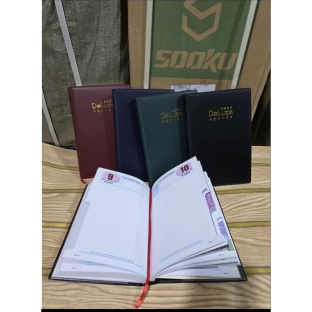 Buku Agenda Kerja 2026 Deluxe