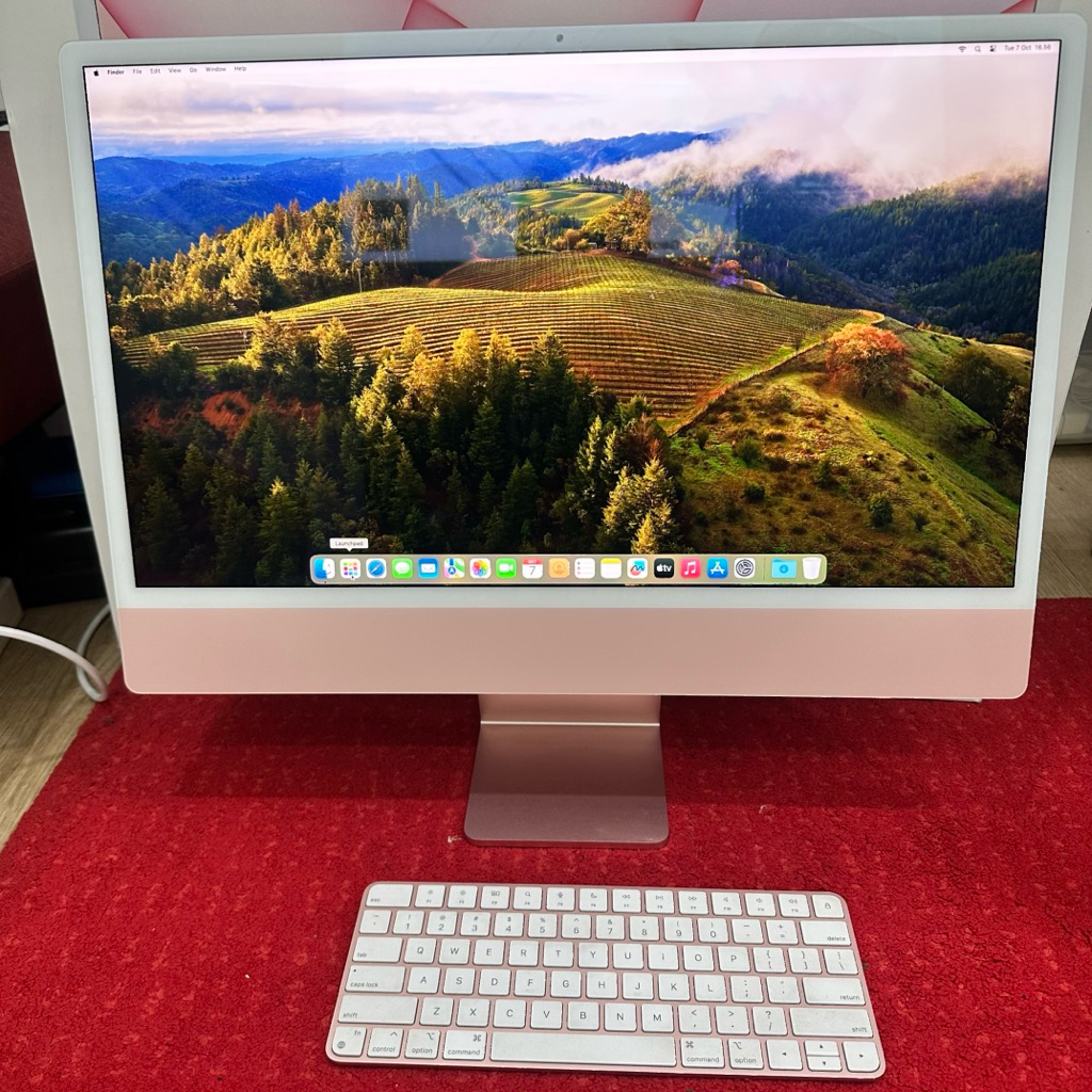 iMac 24 inch, M1 2021 Dua Ports