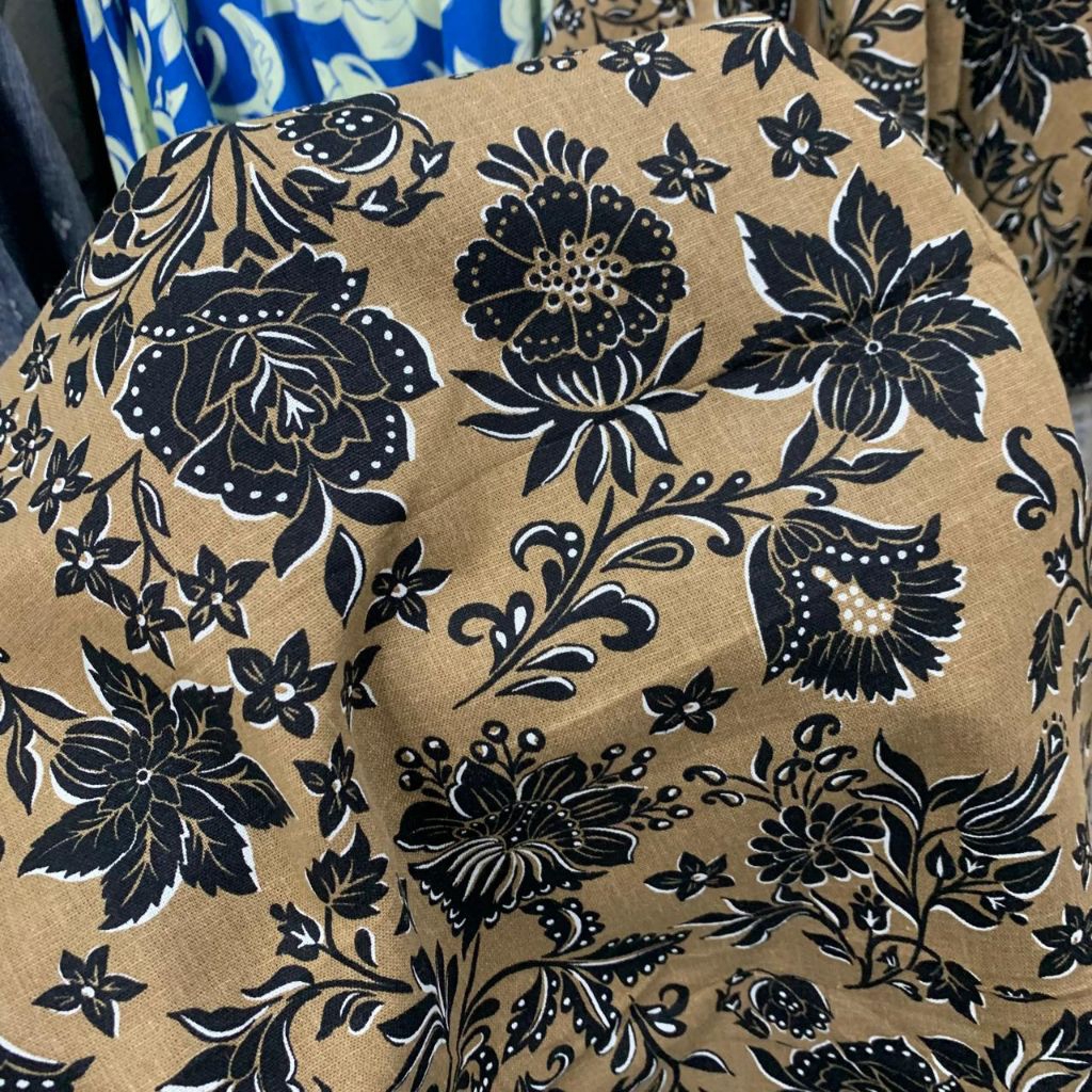 kain linen motif premium - kain linen luxury motif - kain linen motif bunga