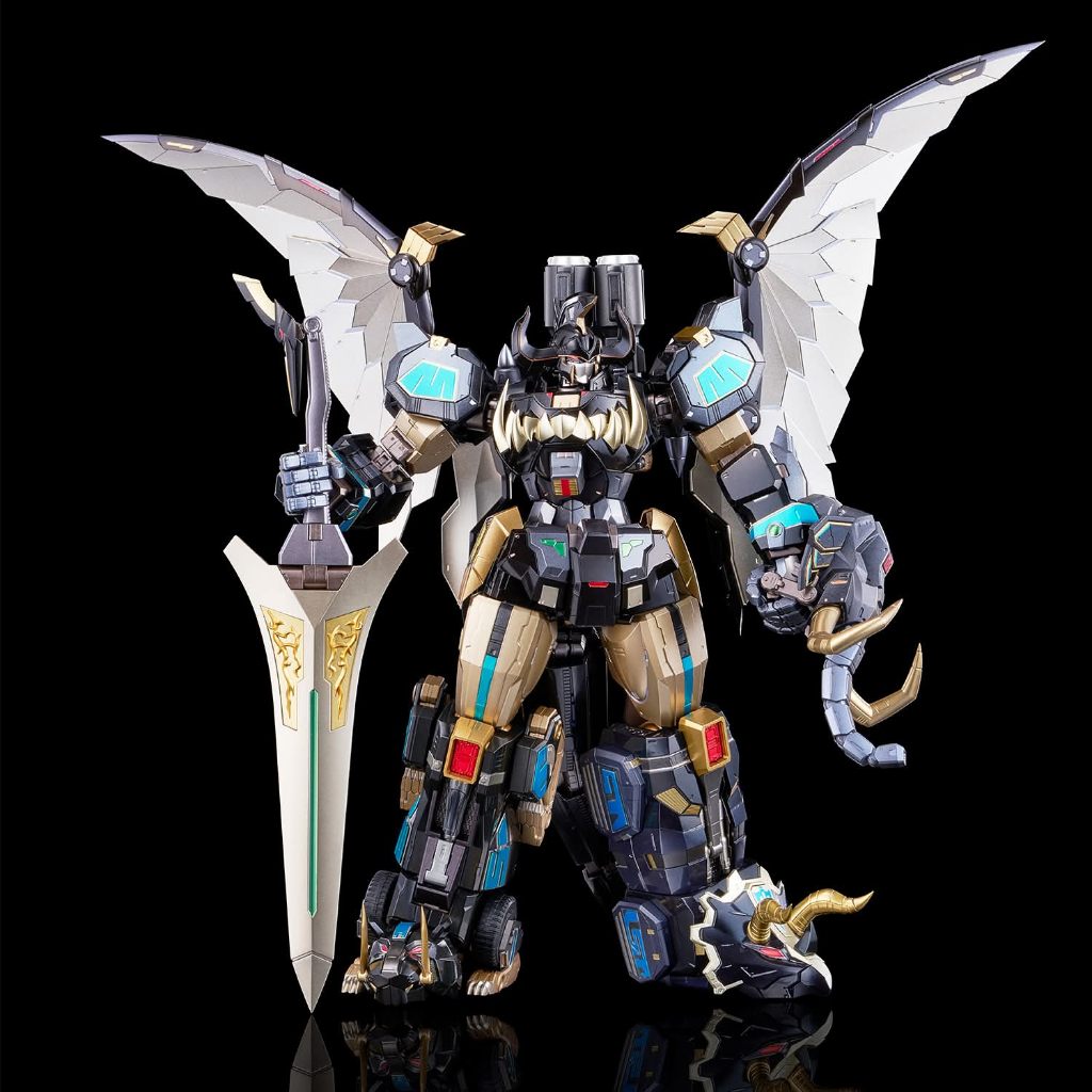 Beast King Model G-02 Dino Megazord Black Edition  Diecast Figure