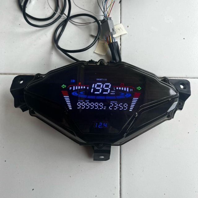 Spedometer Digital Vario Old Led / Speedometer Digital Vario Old Led PNP
