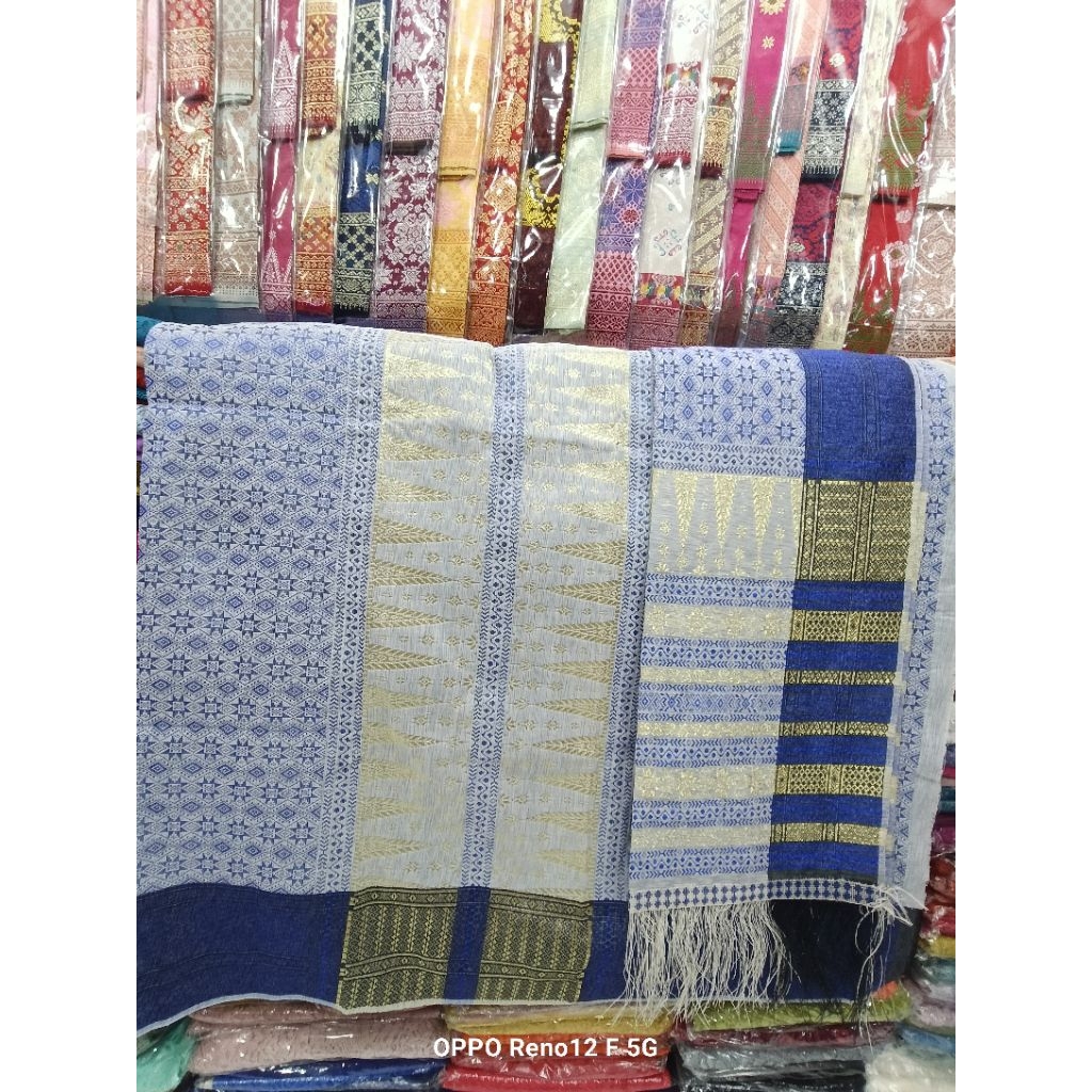 SONGKET TUMTUMAN TTS MARSIRAT SISI BIRU.