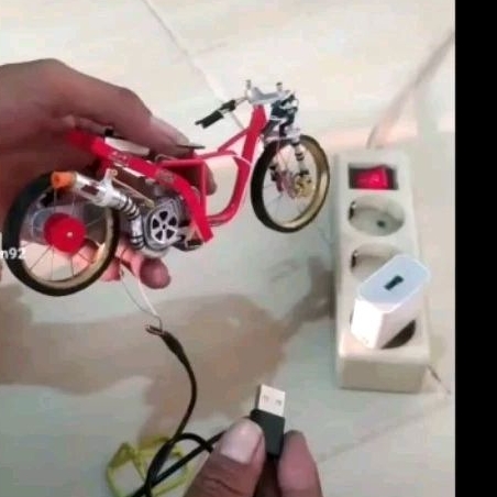 miniatur motor drag yamaha mio bonus kenalpot 2 pasang