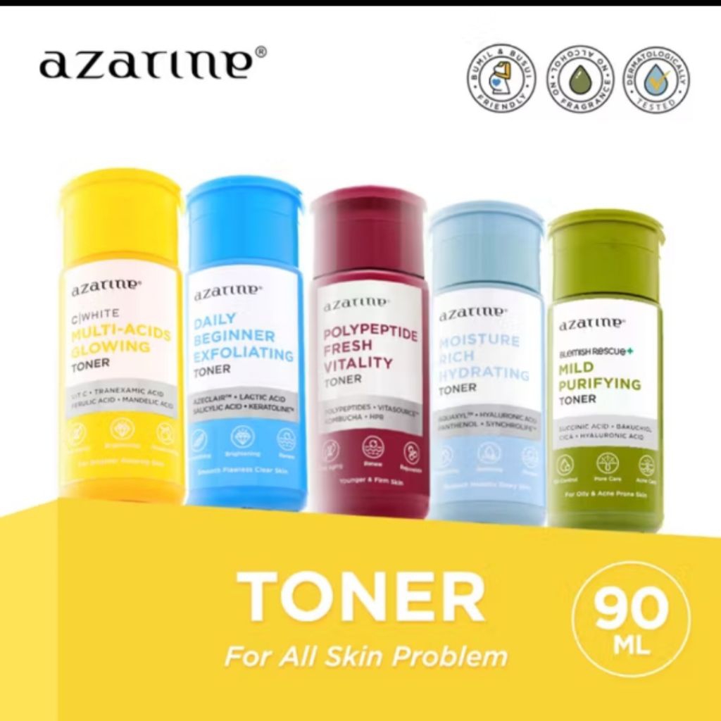 AZARINE TONER SERIES | AZARINE GLOWING TONER