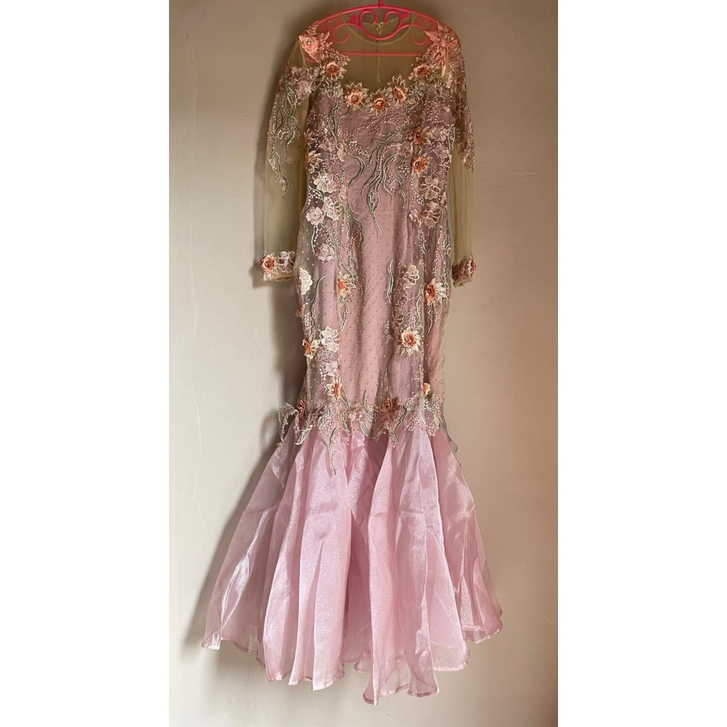 KEBAYA DRESS DUYUNG KEBAYA PANJANG/ KEBAYA PESTA PRELOVED