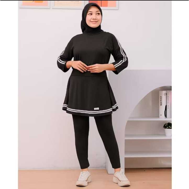 SET OLAHRAGA WANITA MUSLIM//SET OLAHRAGA WANITA PLUSS ROK//SET OLAHRAGA ZUMBA