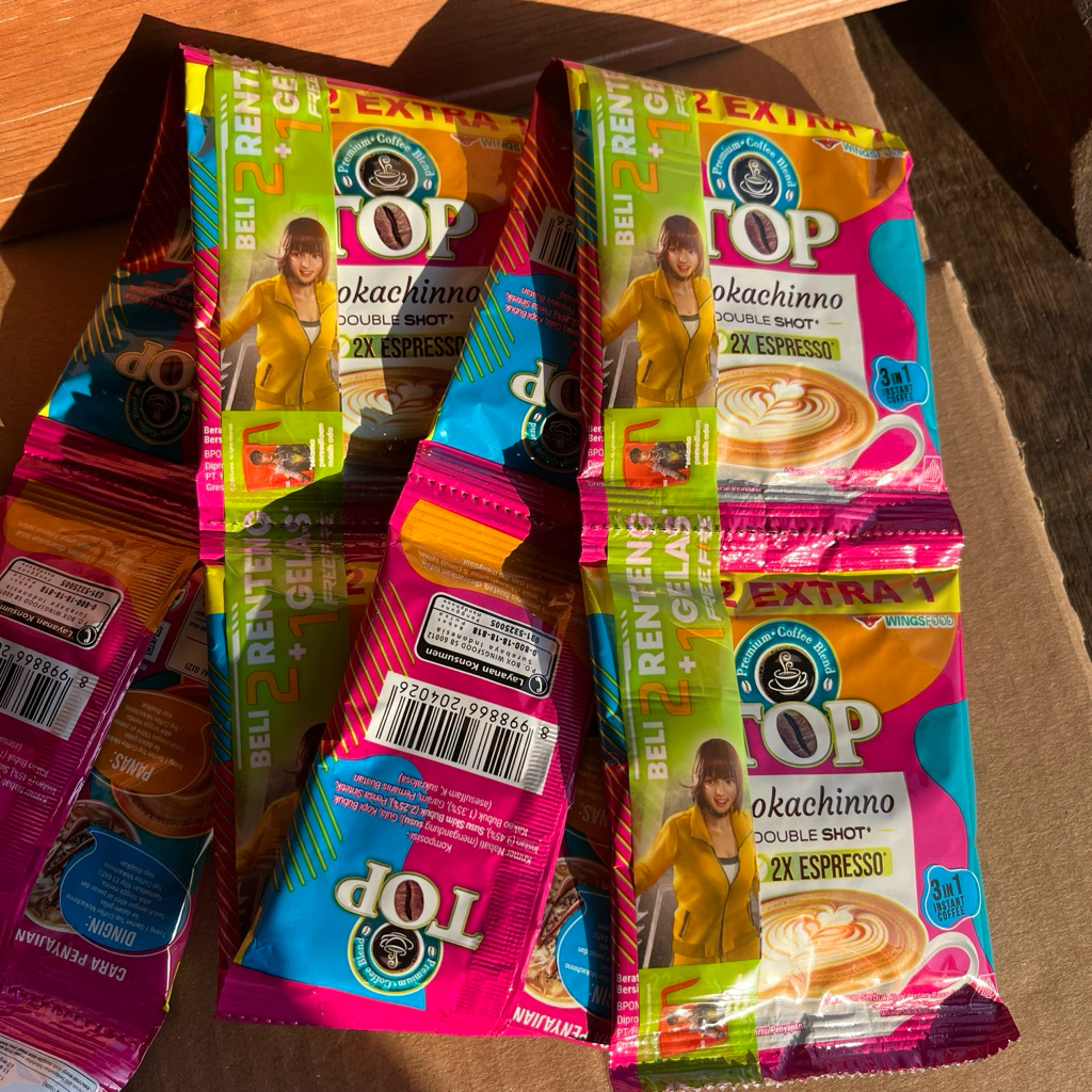 top mokachinno 2x Espresso 1 sachet