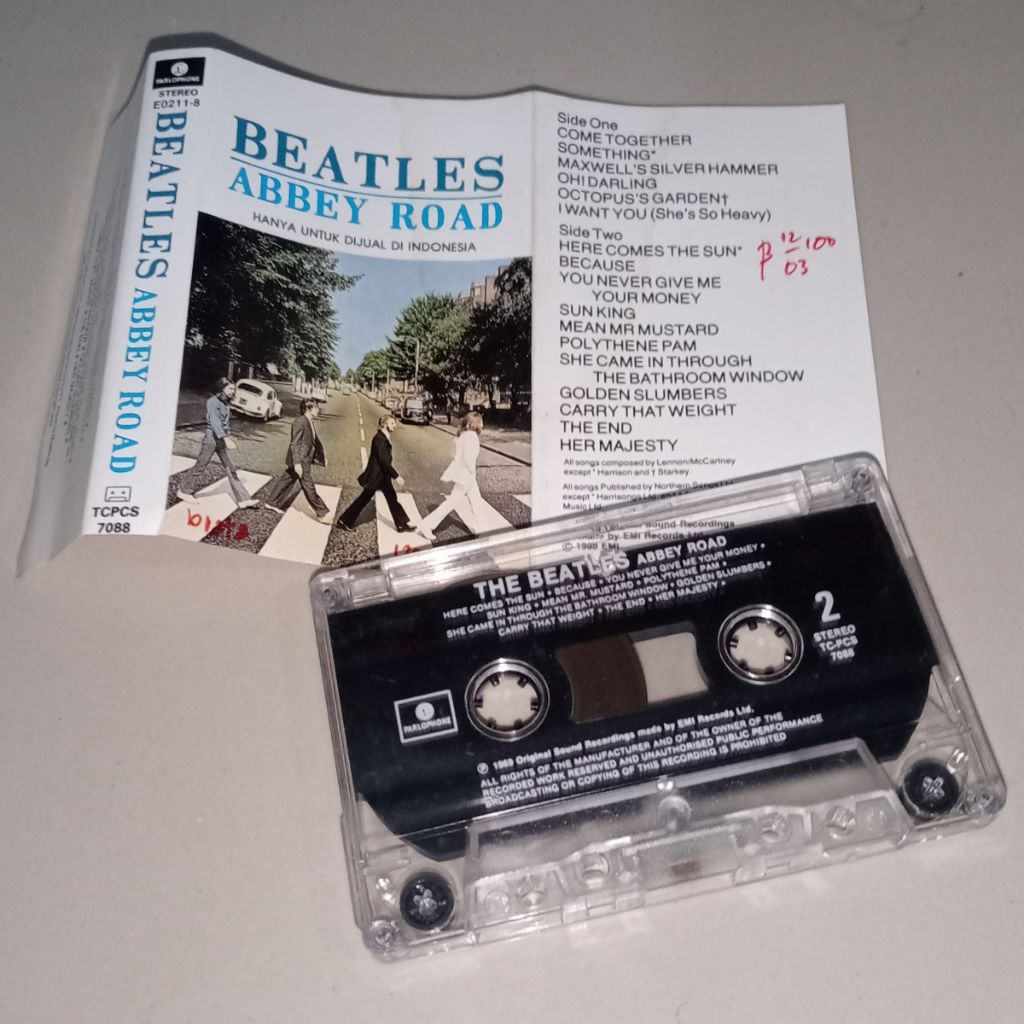 Kaset The Beatles - Abbey Road