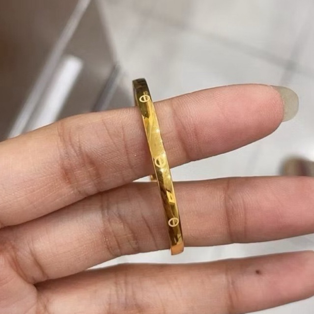 Gelang Bayi Model Branded Emas Asli Kadar 700 dan 875