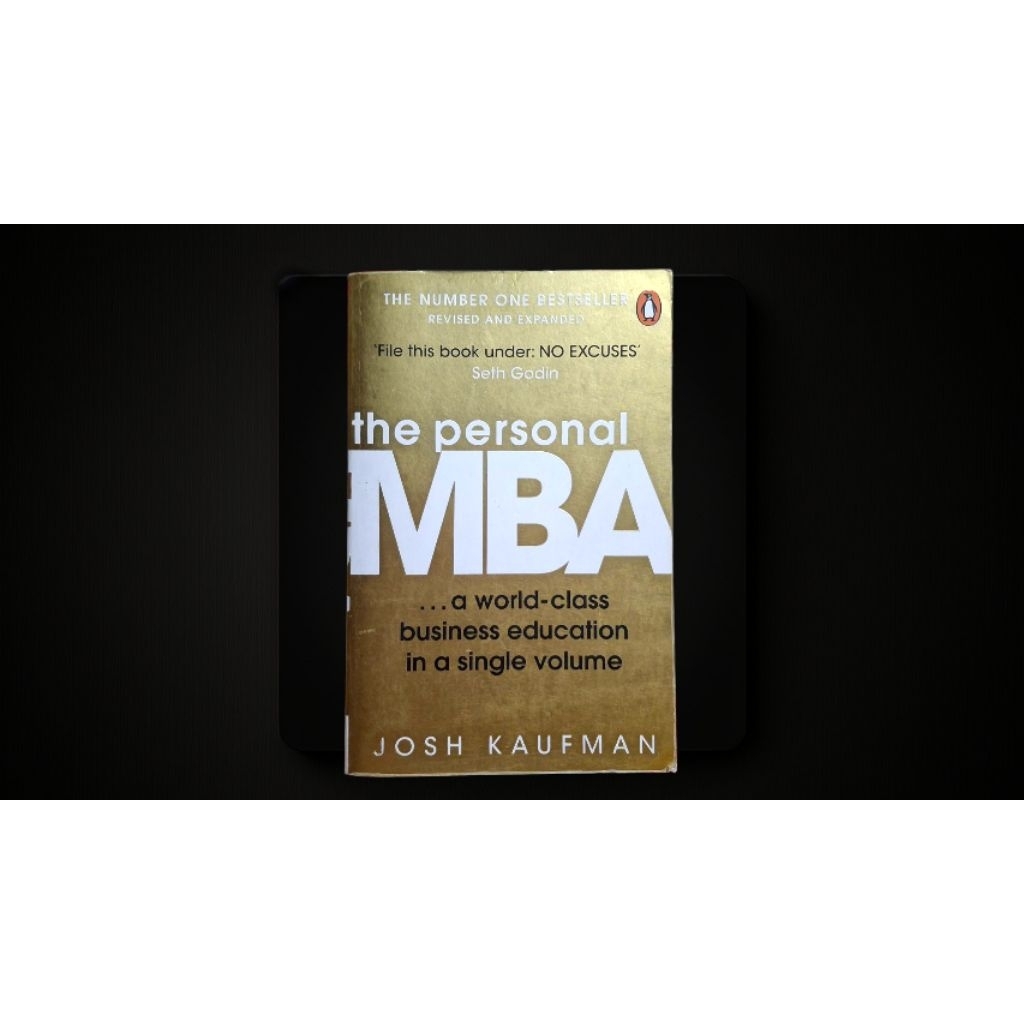 The Personal MBA - Josh Kaufman ENGLISH ORIGINAL PRELOVED