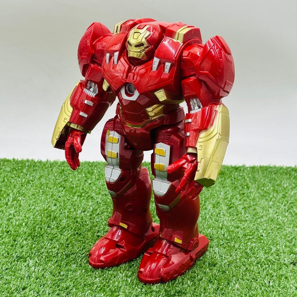 MAINAN ROBOT AVENGERS IRONMAN HULK BESAR BATERAI 16893