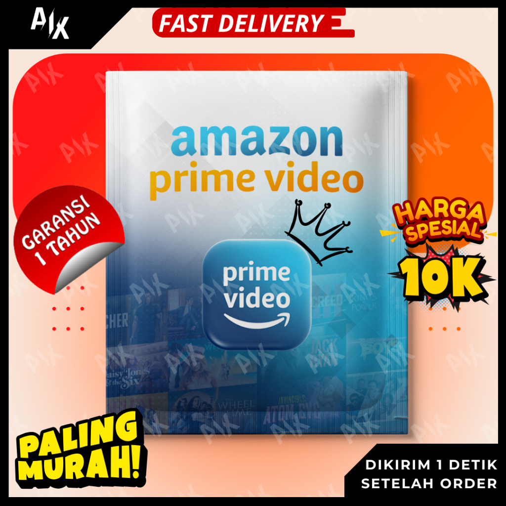 Amazon Prime Video Premium Full Garansi