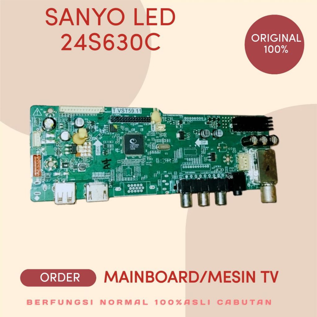 Mainboard Sanyo LE24S630C - motherboard  mb tv led sanyo LE24S630C