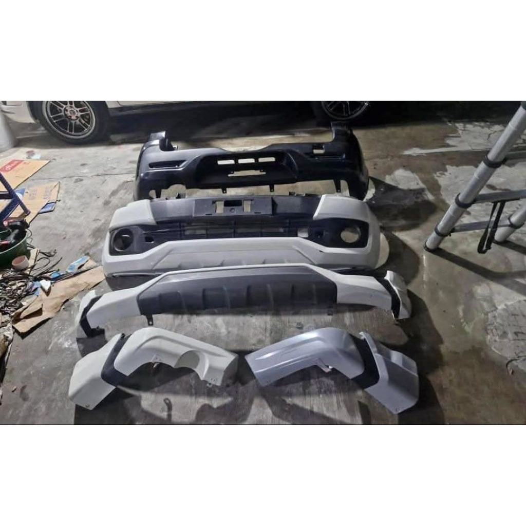 bumper bemper depan belakang toyota rush terios 2016 2017 fullset bodykit original